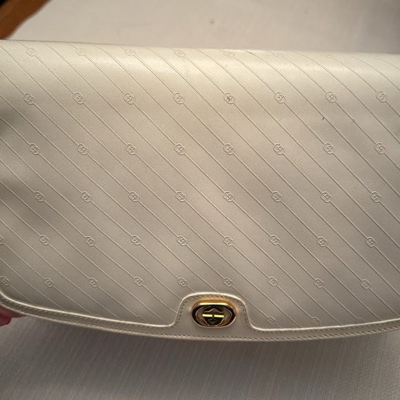 Gucci Vintage White Purse Handbag - Picture 12 of 17